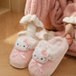 Sanrio Plush Fluffy Slippers House Slippers