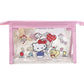 My melody and Hello Kitty Transparent storage bag