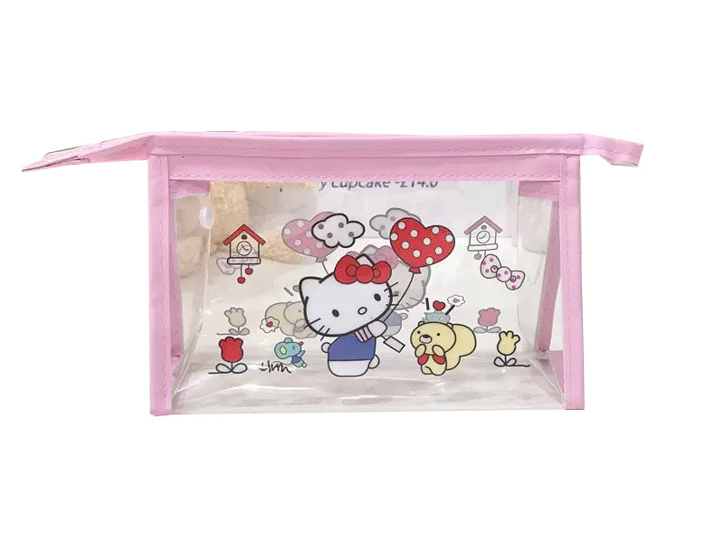 My melody and Hello Kitty Transparent storage bag