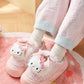 Sanrio Plush Fluffy Slippers House Slippers