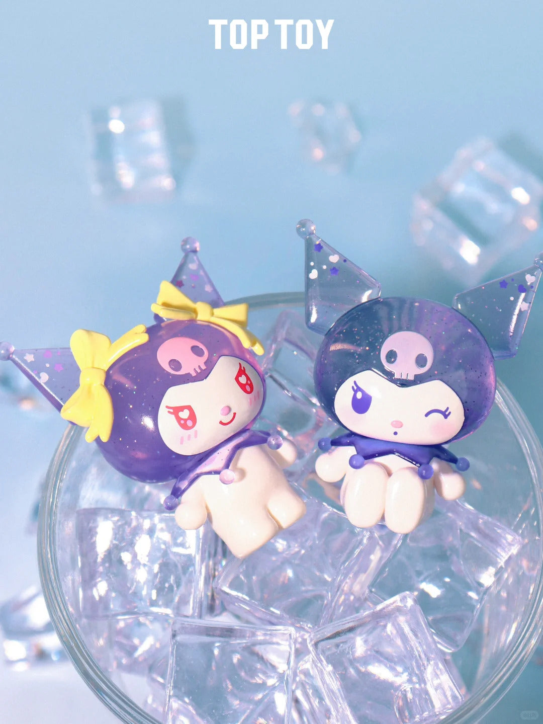 Kuromi and My melody Ramune Style mini figures Blind Bag (3 pcs in bag)