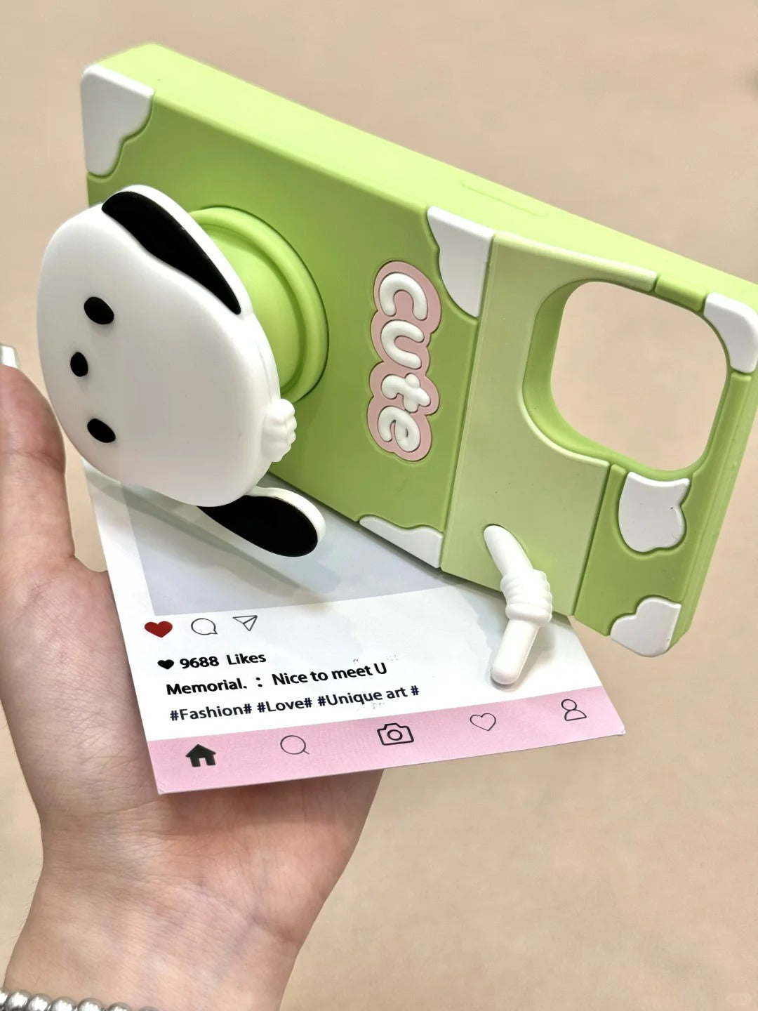 Sanrio milk box phone case