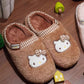 Hello Kitty Fuzzy Slippers House Shoes