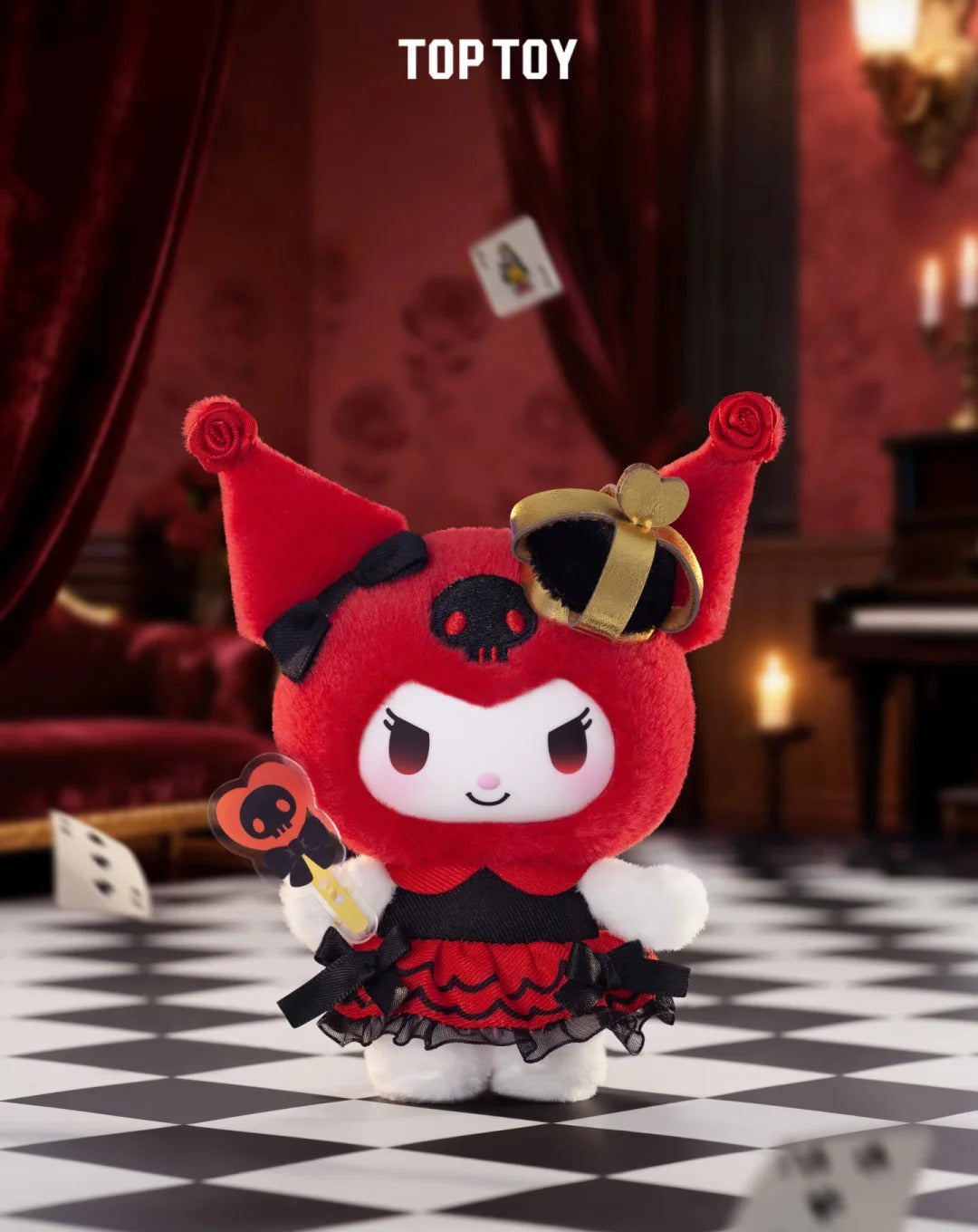 Kuromi Poker Kingdom Vinyl Plush Doll Blind Box