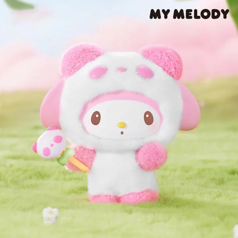 Sanrio Family Colorful Panda Figurine Blind Box
