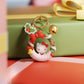 Sanrio Christmas Wreath Keychain