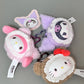 Sanrio Plush Bear Series Plush Pendant Blind Box