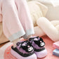 Sanrio Plush Fluffy Slippers House Slippers