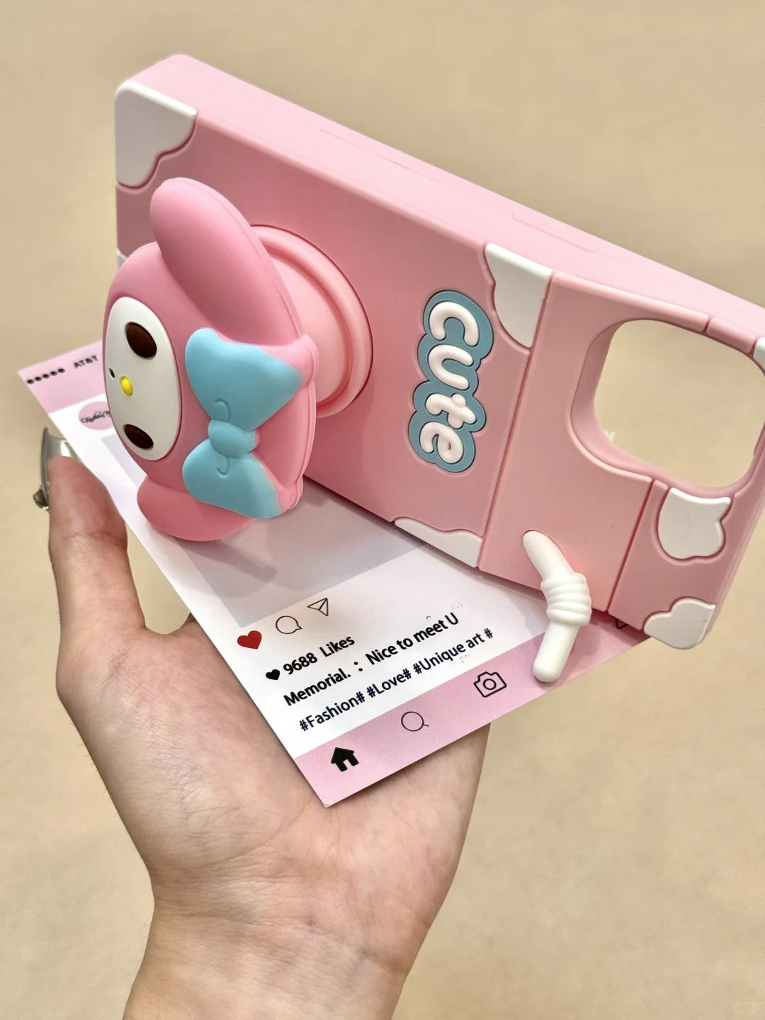 Sanrio milk box phone case