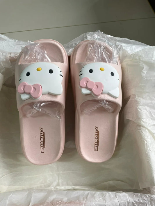 Sanrio Thick soled Sandals Kuromi platform slippers