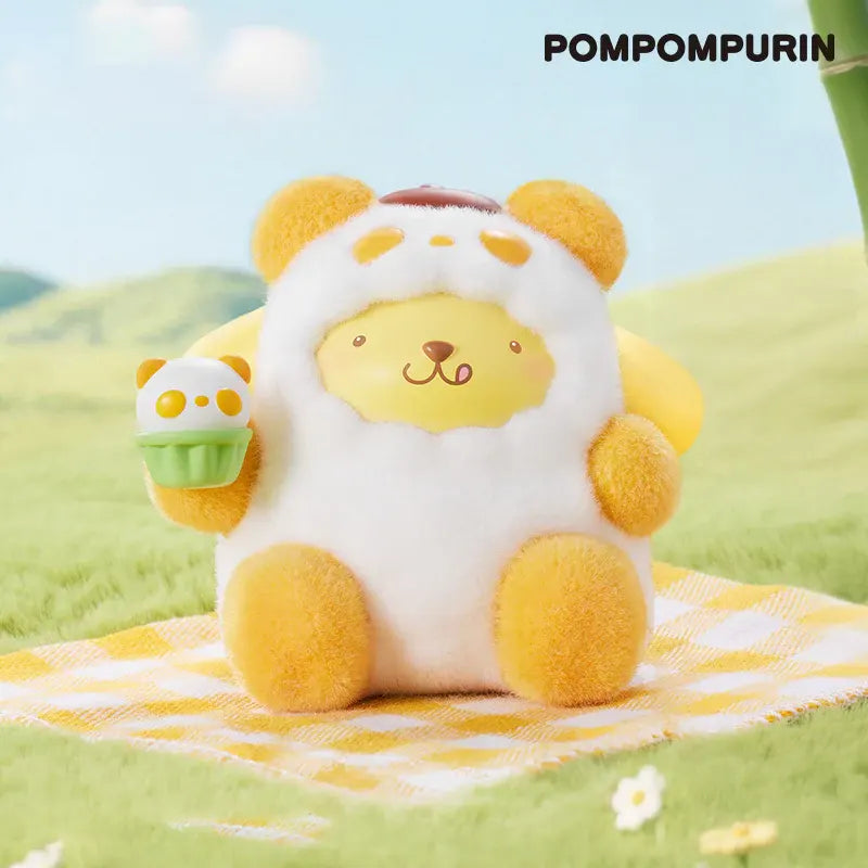 Sanrio Family Colorful Panda Figurine Blind Box