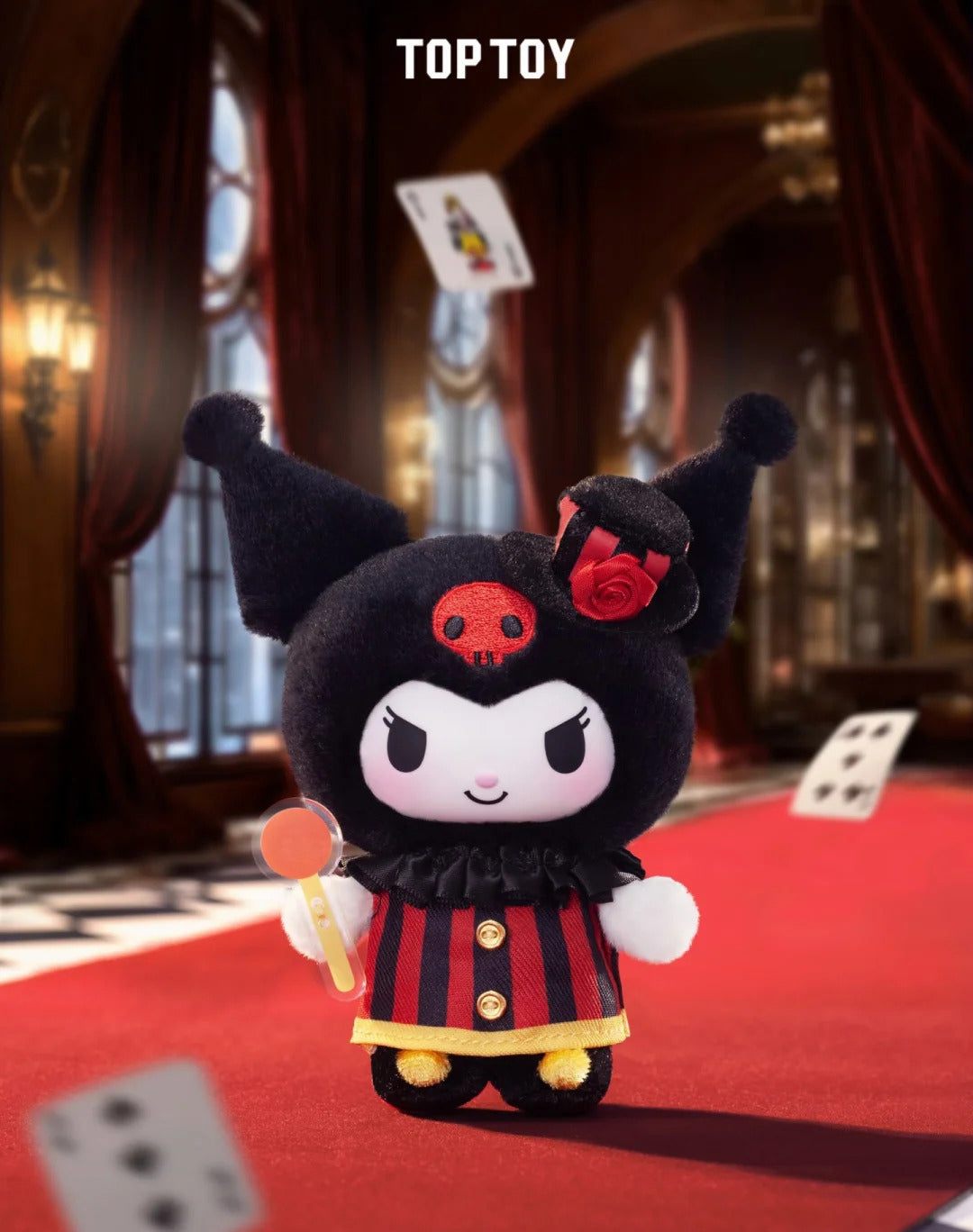 Kuromi Poker Kingdom Vinyl Plush Doll Blind Box