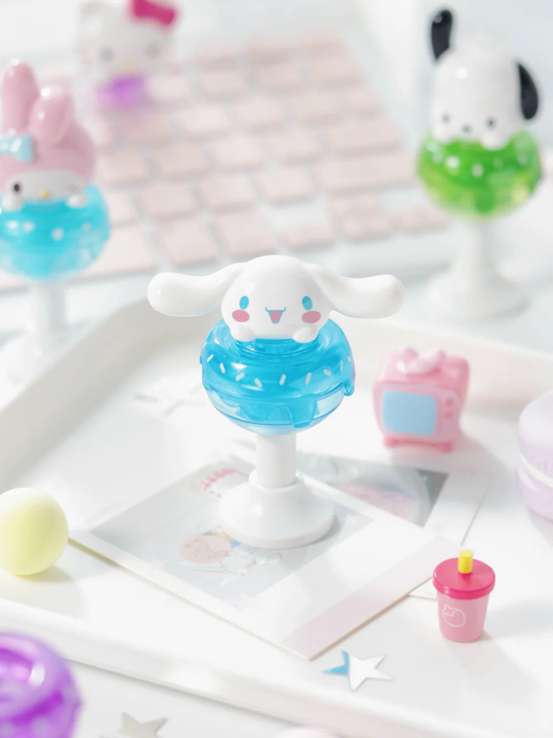 Sanrio Lollipop figure Blind Box Keycap – Joykawaii