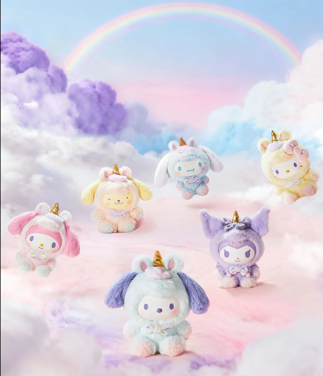 Sanrio Dream Unicorn series vinyl plush toys Blind Box