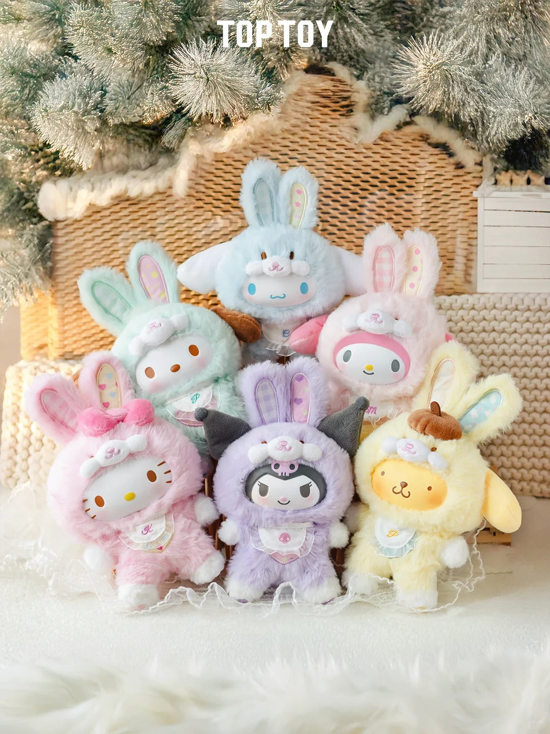 Sanrio Elf Baby Rabbit Doll Vinyl Plush Pendant Doll Blind Box