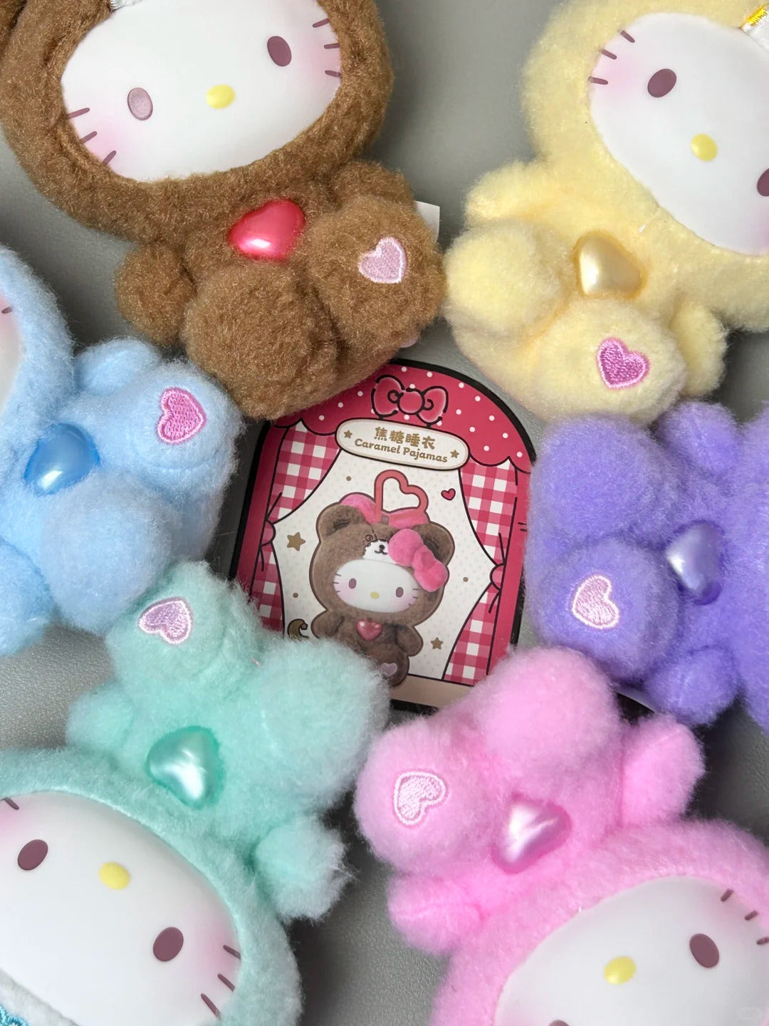 Hello Kitty Teddy Pajama Series Vinyl Plush Doll Blind Box