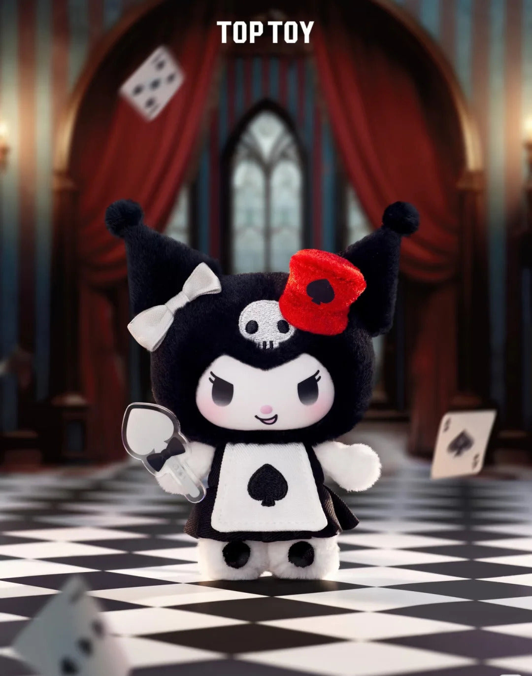 Kuromi Poker Kingdom Vinyl Plush Doll Blind Box