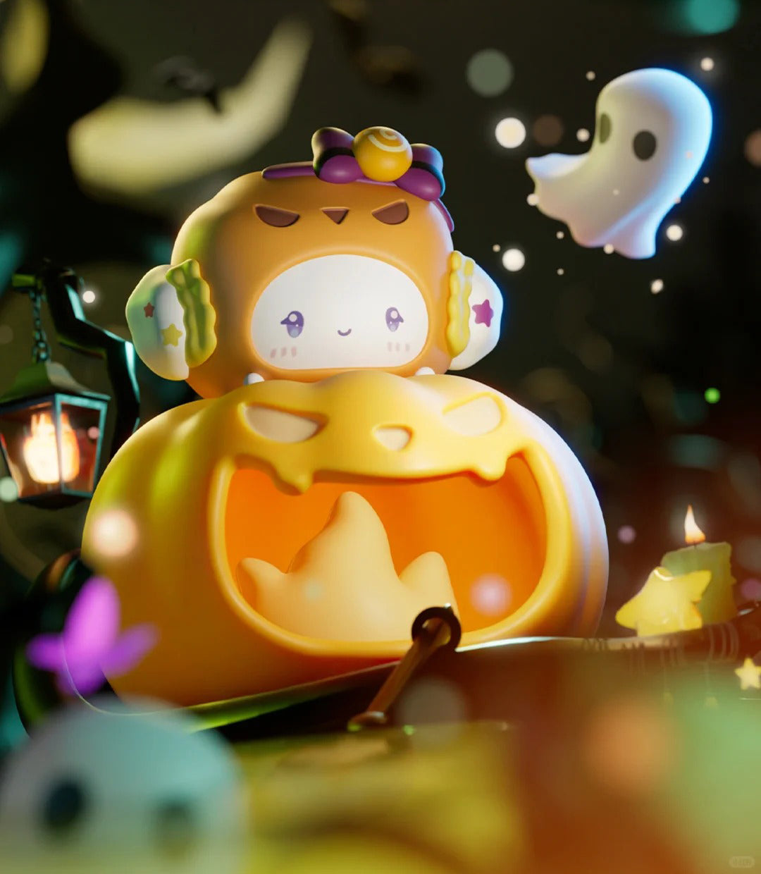 Sanrio Halloween Pumpkin Mini Light Blind Box