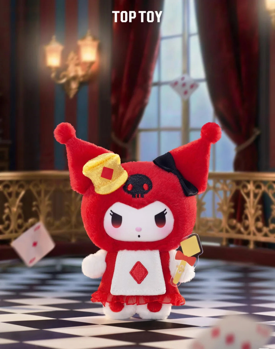 Kuromi Poker Kingdom Vinyl Plush Doll Blind Box