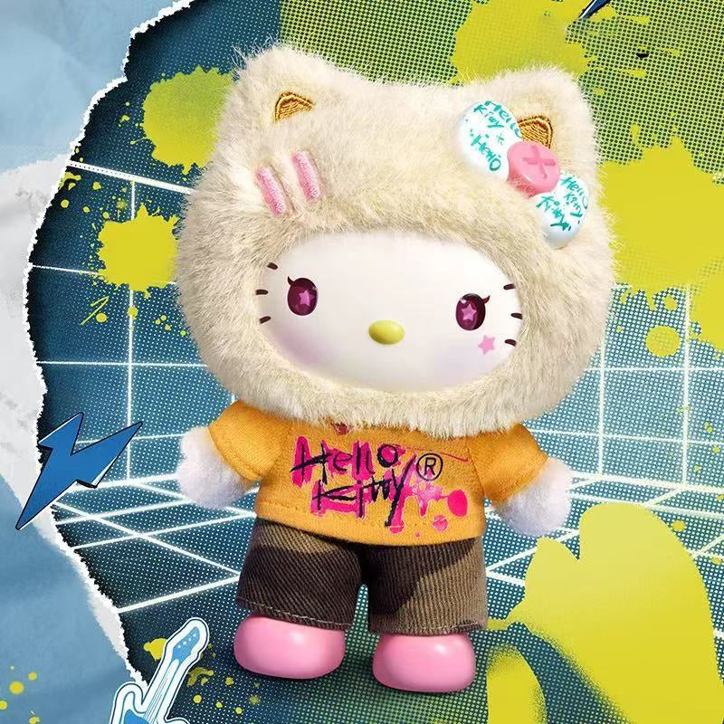 Hello Kitty Graffiti Series Plush Pendant Blind Box