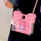 Limited  My melody  & DQ My melody transparent jelly crossbody bag