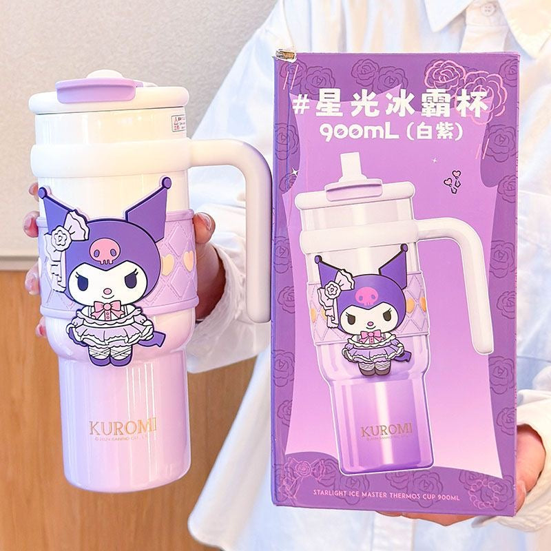 Sanrio Insulated water bottle dual drink 900ml