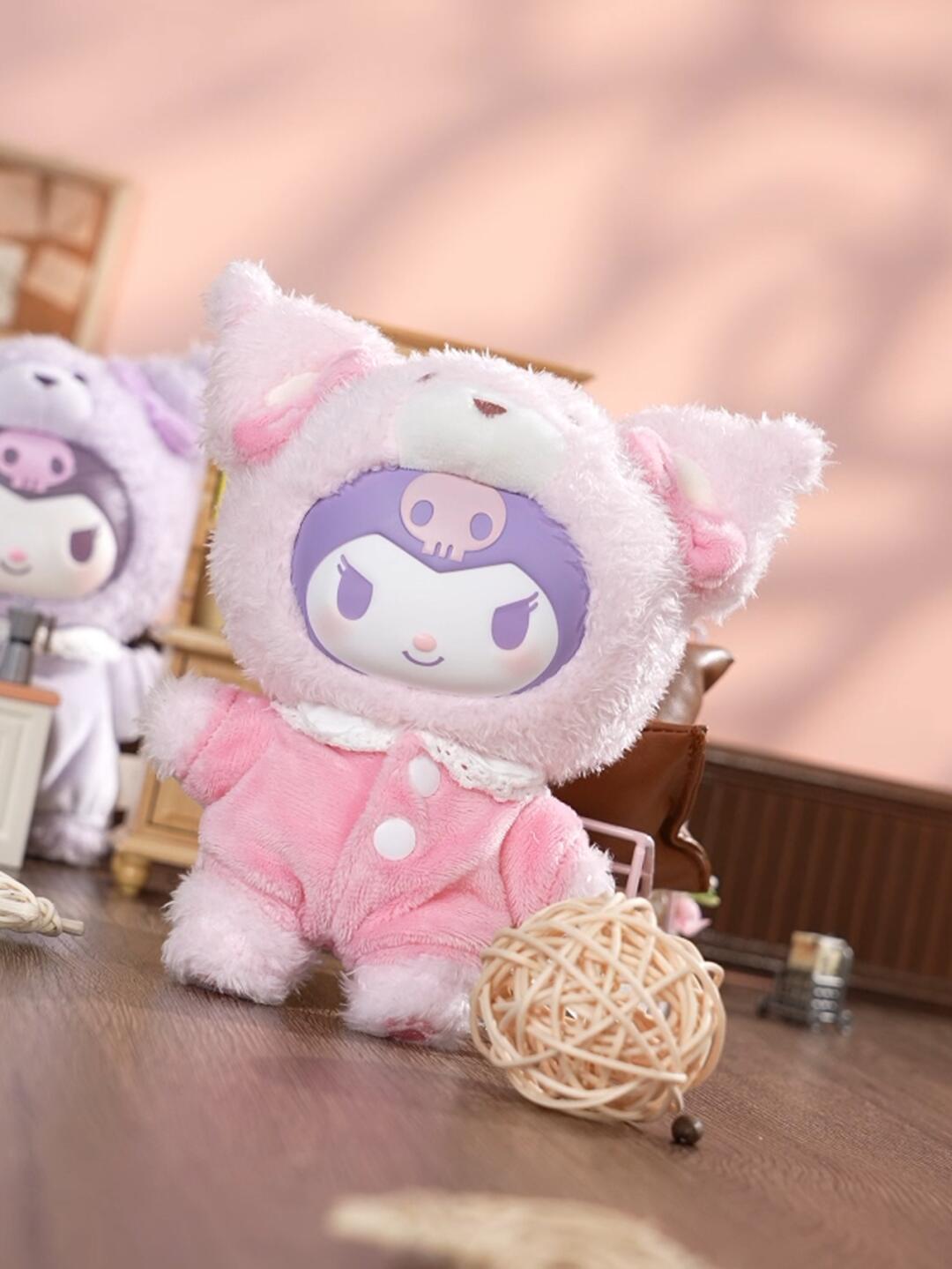 Kuromi Caramel Latte Doll Plush pendants