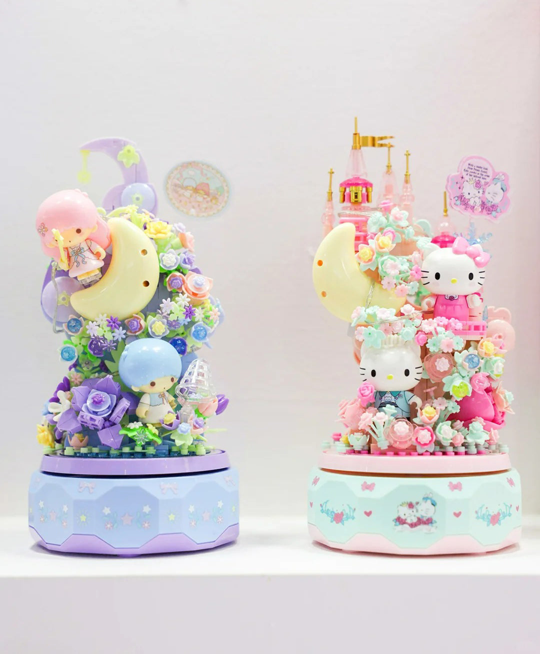 Sanrio Moonlight Love Song Building Block Music Box