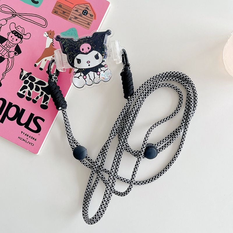 Sanrio Phone Back Clip with Shoulder Strap