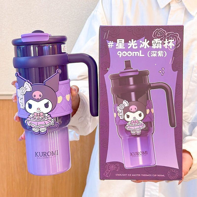 Sanrio Insulated water bottle dual drink 900ml