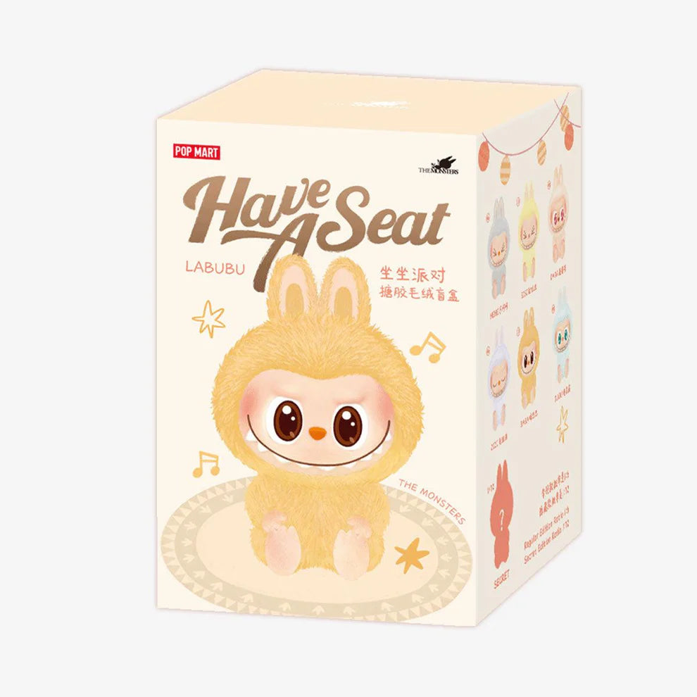 Labubu THE MONSTERS Have a Seat Vinyl Face Blind Box