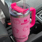 Hello Kitty In-Car Insulated Cup 1200 ml Tumbler with Handle