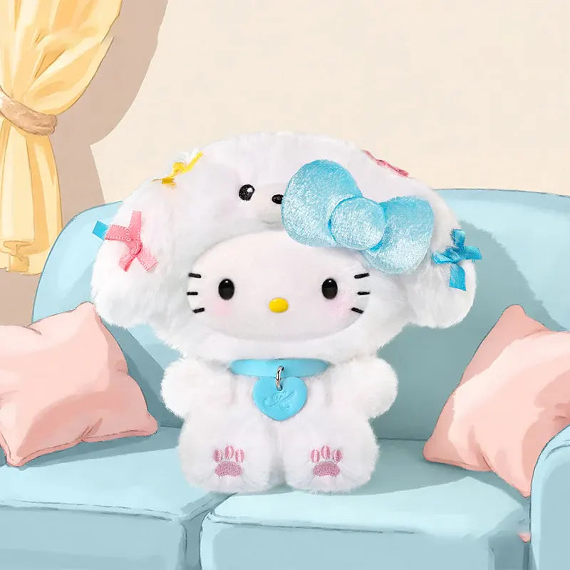 Hello Kitty Puppy Party Series Plush Pendant Blind Box