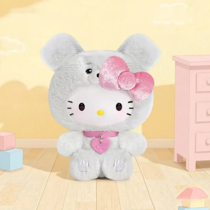Hello Kitty Puppy Party Series Plush Pendant Blind Box