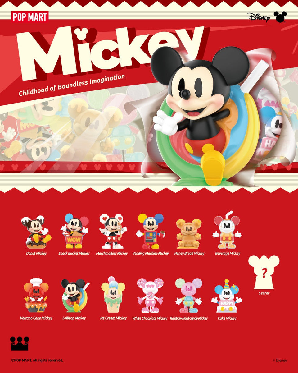 DlSNEY MlCKEY Childhood of Boundless Imagination Blind Box