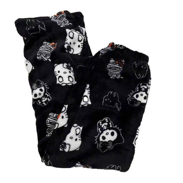 Hellokitty Halloween Fuzzy Pants