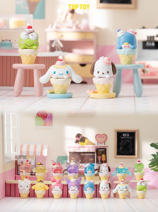 Sanrio Mini Ice Creams Blind Box（3 pcs in a bag）