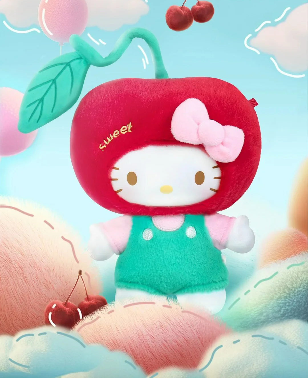 Hello Kitty Apple Vinyl Doll Plush doll