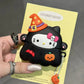 Hello Kitty Halloween Silicone AirPods Earphone Case