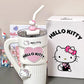 Sanrio 40 oz Tumbler , Stainless Steel Insulated Cup with Lid  Straw