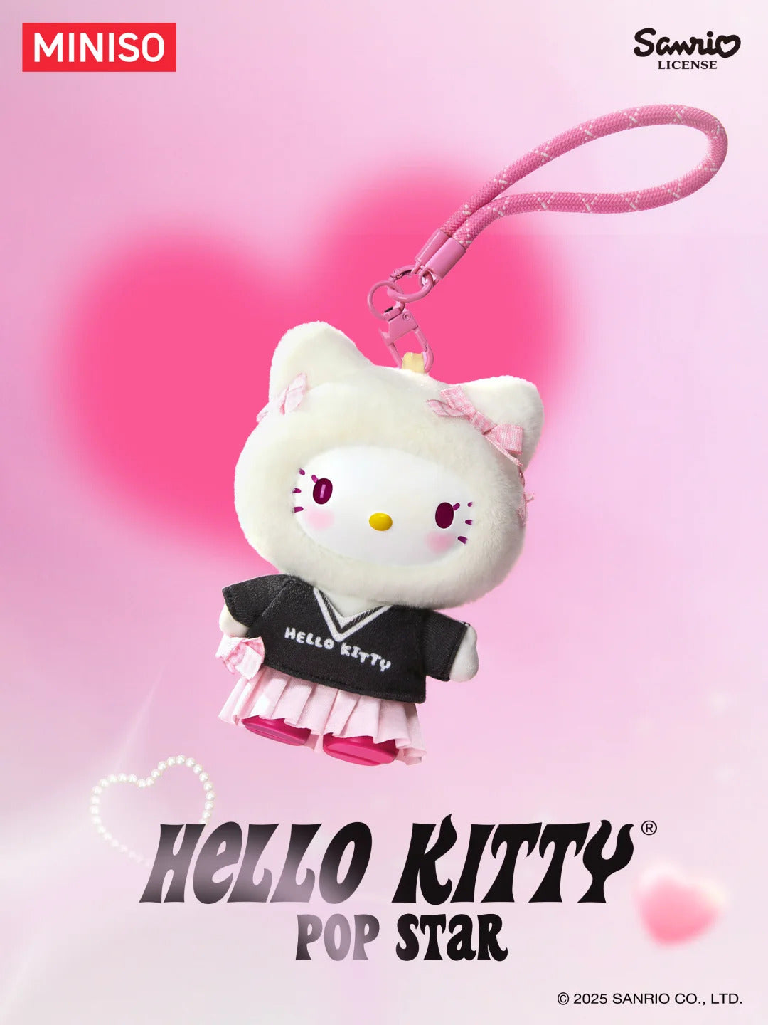 Hello Kitty Hello Kitty Pop Star Vinyl Plush Blind Box Figure Plush Pendant