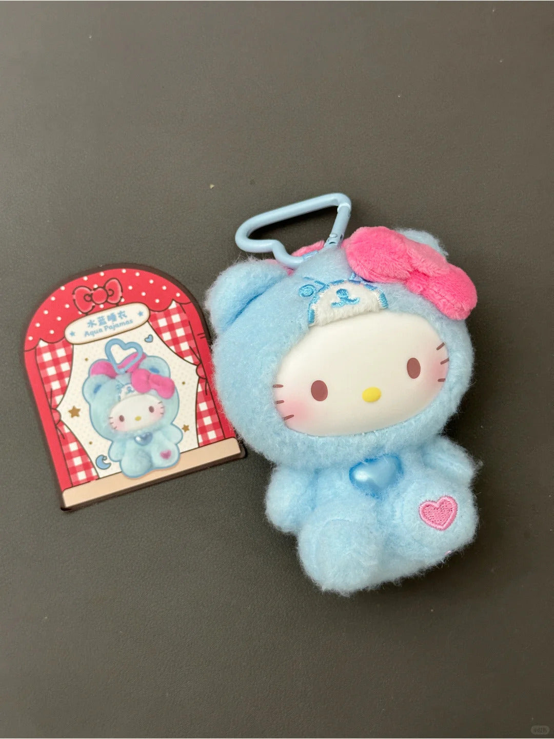 Hello Kitty Teddy Pajama Series Vinyl Plush Doll Blind Box