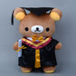 Sanrio Gift Cute Graduation Plush  Plush Toy Congrats Party Plush Favors  14 inch