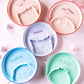 Sanrio Characters Ceramic Divided Plate 9inch