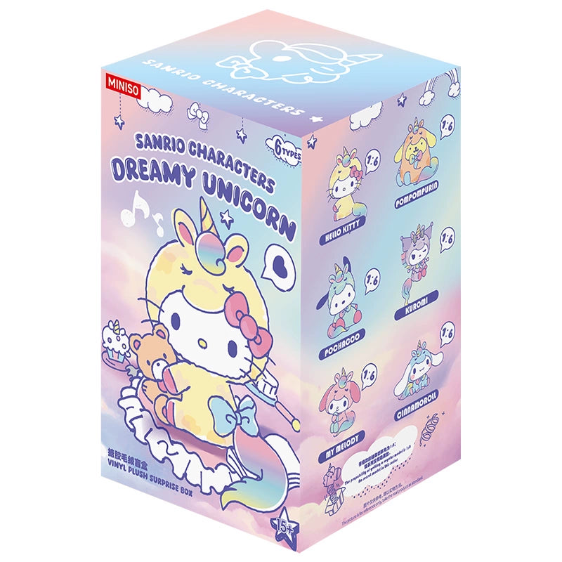 Sanrio Dream Unicorn series vinyl plush toys Blind Box