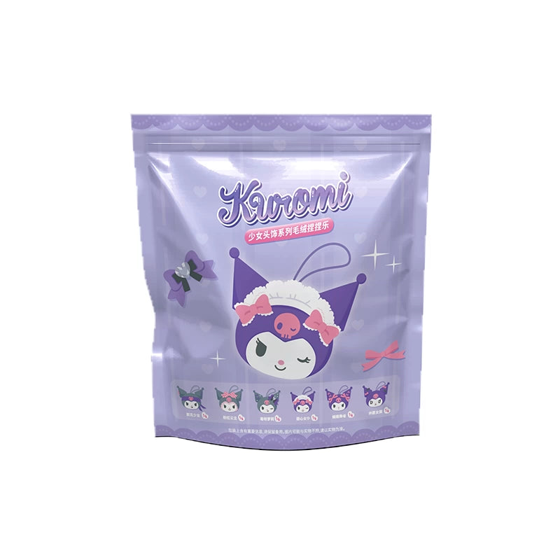Kuromi Girls Headdress Series Plush Squeeze Blind Bag