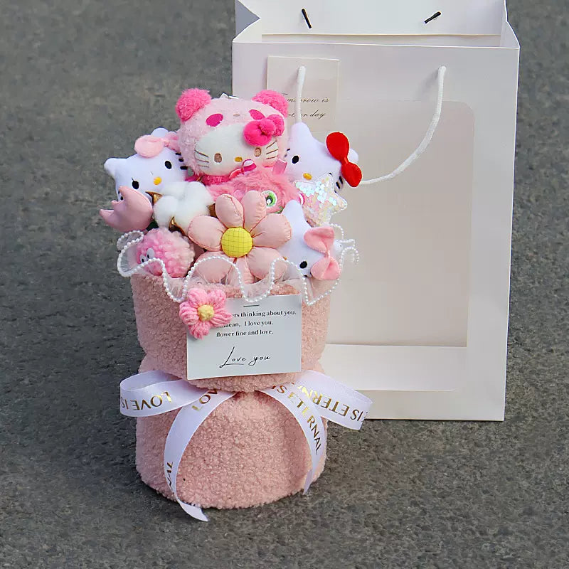 Sanrio handmade Plush Figure Bouquet