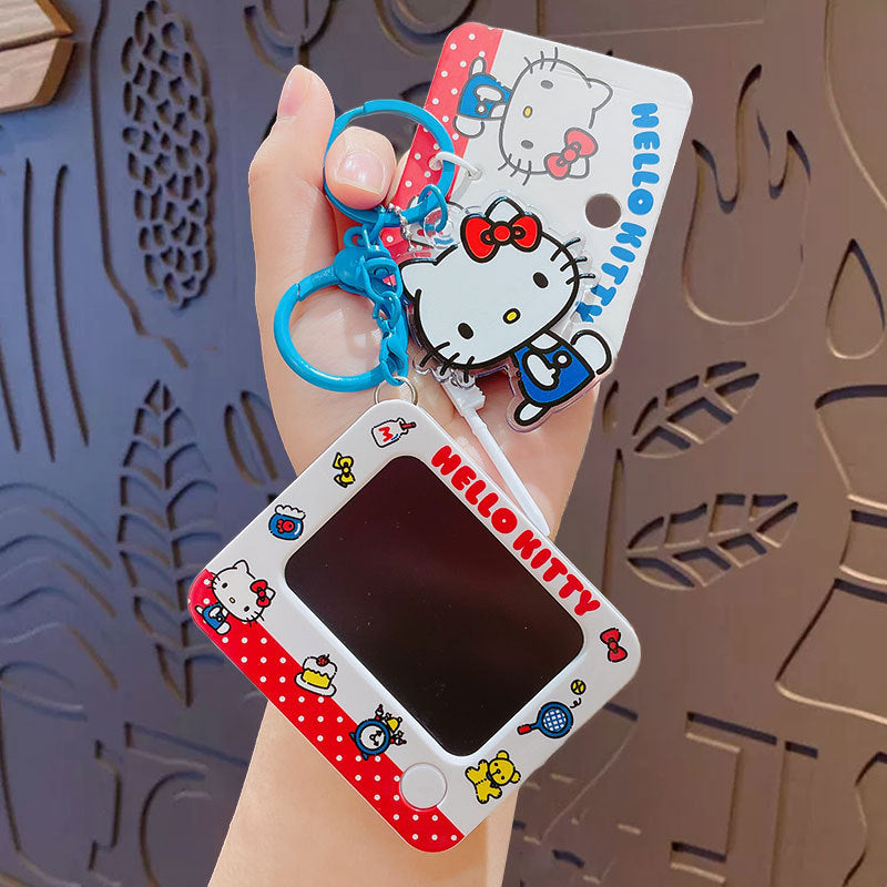 Hello Kitty Keychain Small drawing board keychain Small TV keychain