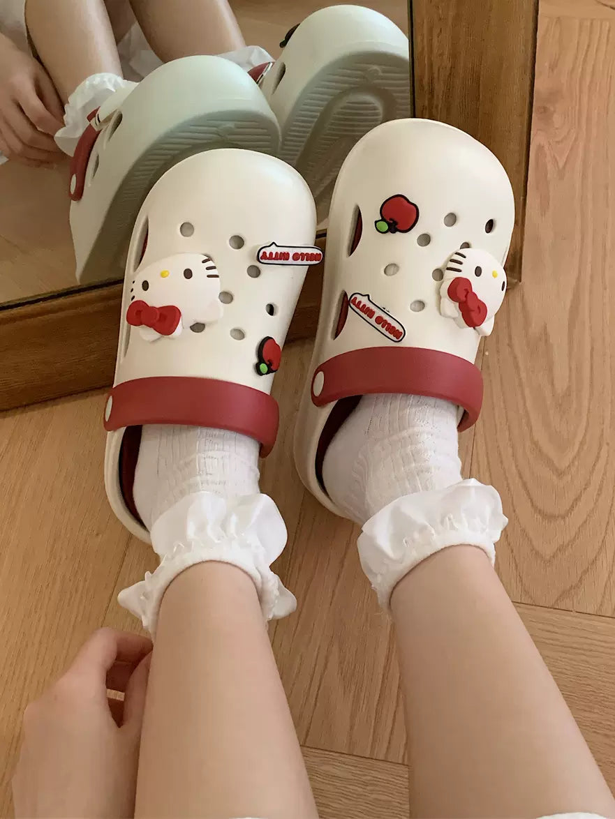 Sanrio Clogs Platform Shoes Sandal Casual Summer