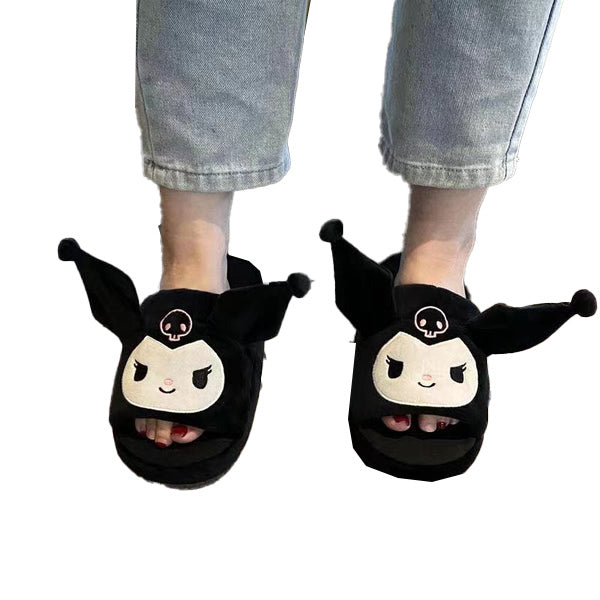 Moving Ears Kuromi / my melody /Pompompurin slippers